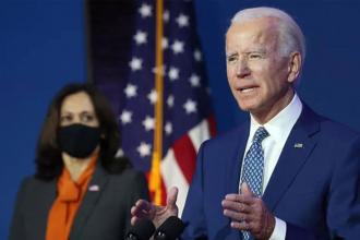 Joe Biden yemin töreni öncesi Washington'a gitti