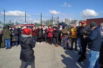 Çorap işçileri: Geçim meselesi işçileri bir araya getirdi