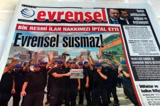 Evrensel, BİK'in resmi ilanları iptal kararını mahkemeye taşıdı, emsal dava açtı