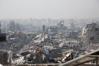 Gazze'de 19 kişinin gömülü olduğu toplu mezar bulundu