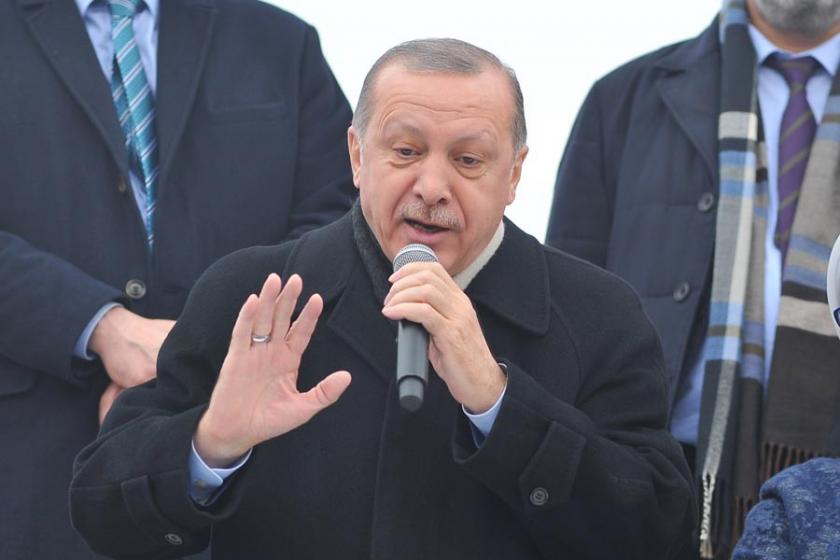 Erdoğan'dan Afrin operasyonu protestolarına gözdağı