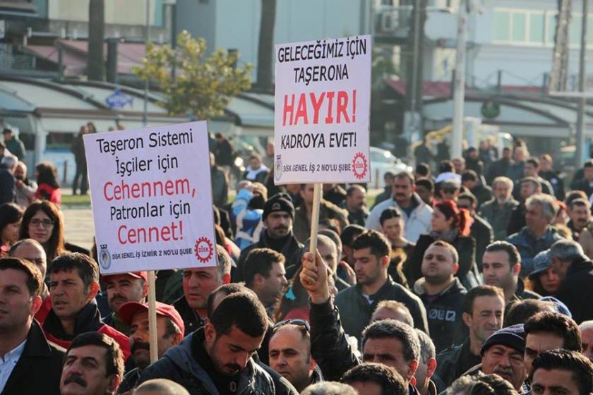 'Kadroya alınmayan taşeron işçinin günahı ne?'