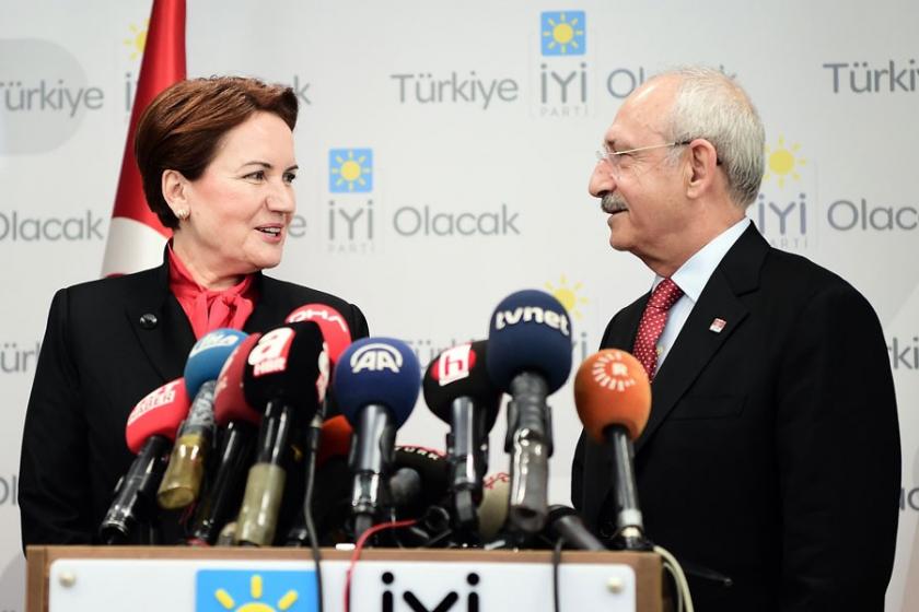 Kılıçdaroğlu, Akşener'e misafir oldu; 'ittifakta sorunlar aşıldı'