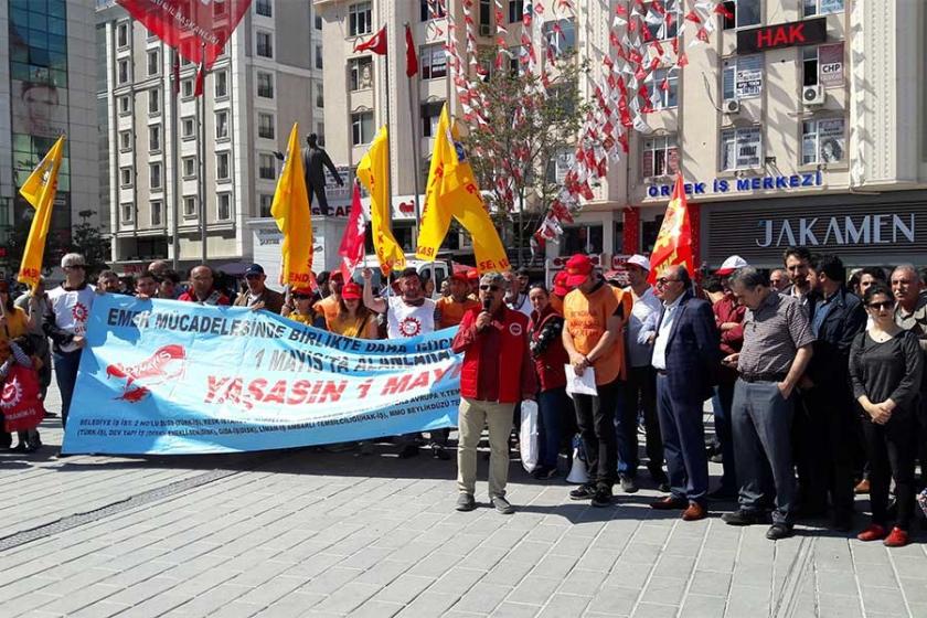 Esenyurt'ta ortak ve yerel 1 Mayıs kutlaması