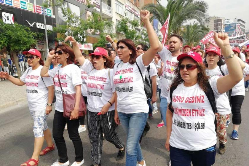 Kemalpaşa ve Bornova’da işçilerin 1 Mayıs talebi: İnsanca yaşayacak ücret istiyoruz