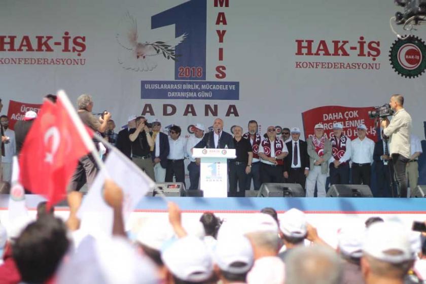 Hak-İş 1 Mayıs’ından izlenim: Kadro talebi için gelen işçiler…