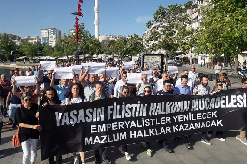 Her yerde protesto: Direnen Filistin halkı kazacak