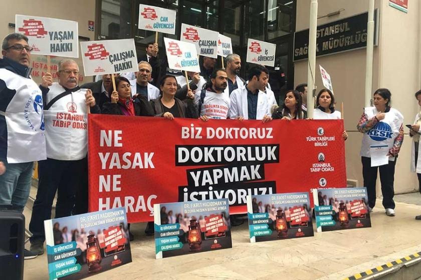 "Halk sağlığını korumaya ve barıştan yana olmaya devam edeceğiz"