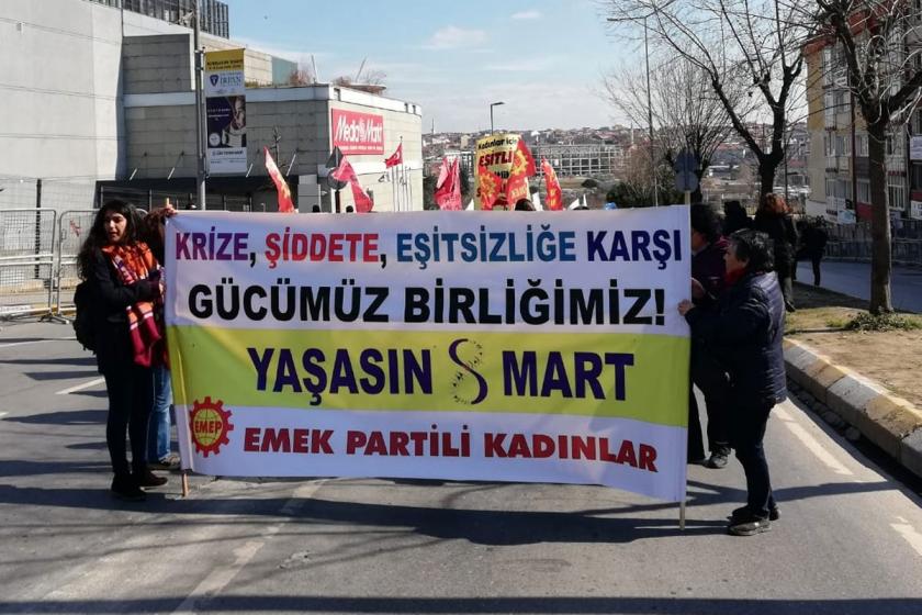 EMEP'ten 8 Mart raporu: Krizin ağır yükünü kadınlar çekiyor!