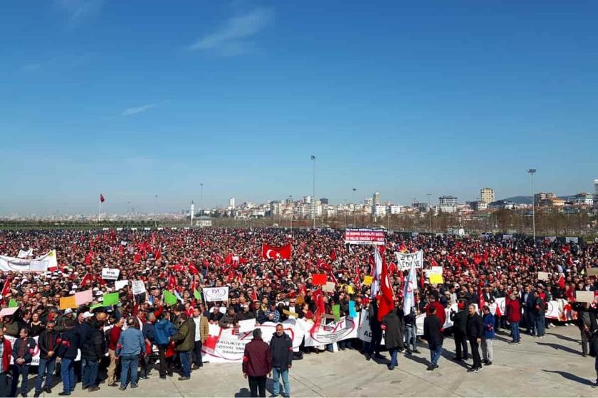 On binlerce EYT'li Maltepe mitinginde: EYT burada, devlet nerede!