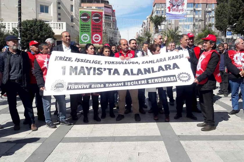 "Sermayenin saldırılarına karşı iş, ekmek, özgürlük için 1 Mayıs’a"