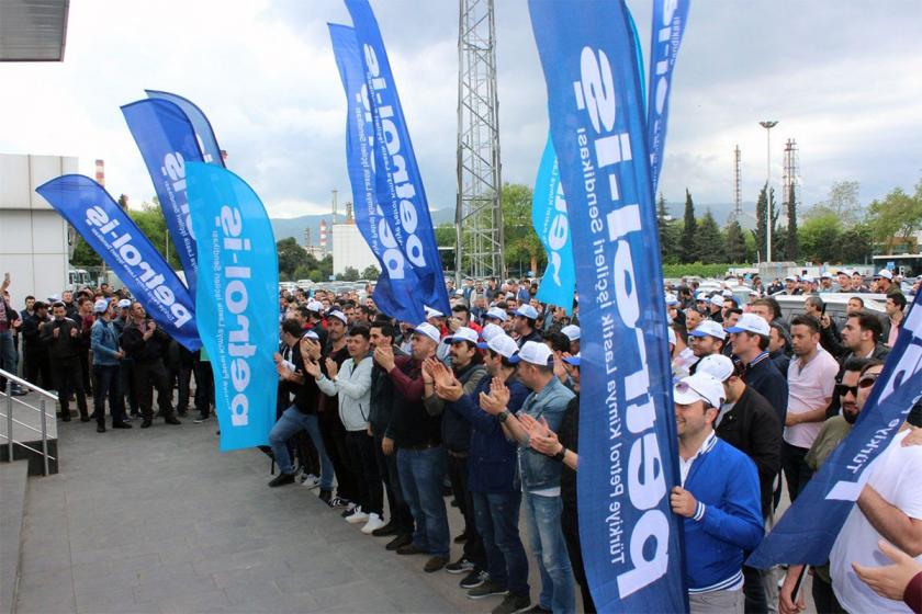 TÜPRAŞ işçileri, Petrol-İş’in iradelerinin arkasında durmasını istiyor