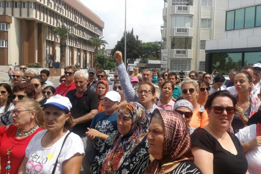 Aliağa Belediyesindeki işten atmalara protesto: Mücadeleden vazgeçmeyeceğiz!