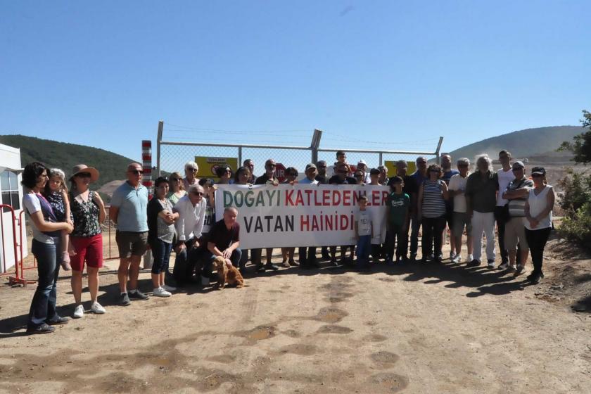 Kaz Dağı’nda ekolojik yıkıma karşı nöbet ikinci gününde