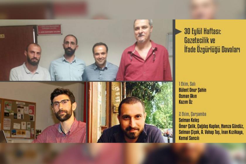 Adliye mesaisi devam: Bu hafta 9 gazeteci hakim karşısına çıkacak