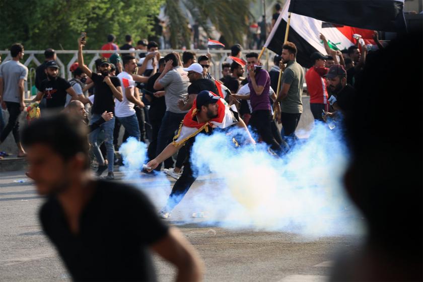 Irak'ta hükümet karşıtı protestolar sürüyor: Ölü sayısı 12'ye yükseldi