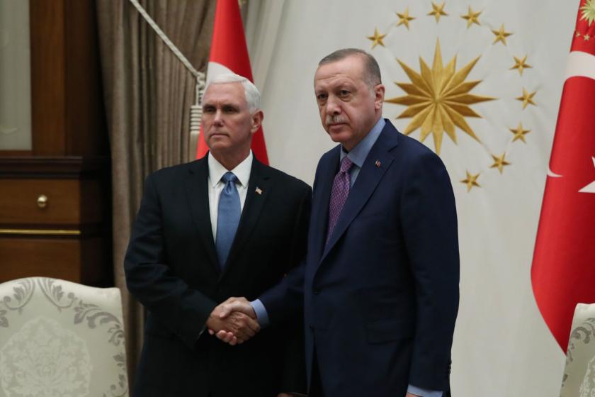 Erdoğan-Pence görüşmesi: ABD "ateşkes"; Türkiye "operasyona ara verdik" dedi