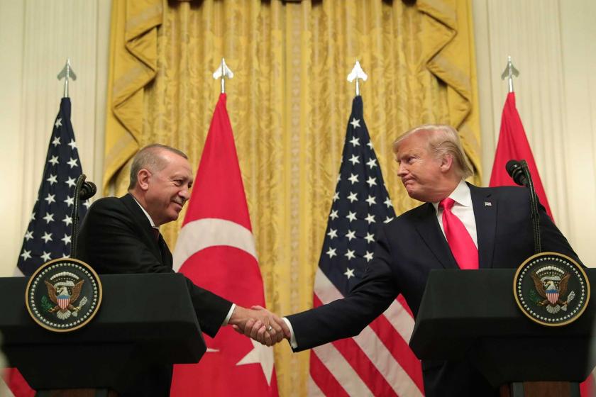 Trump-Erdoğan basın toplantısı: Türkiye'nin S400 alımı bizim için zorluklar çıkarıyor