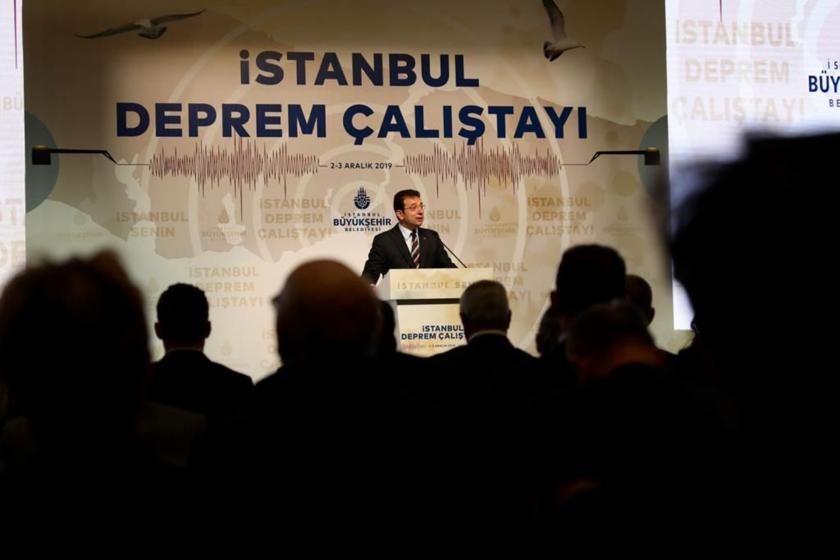 Deprem çalıştayında konuşan Ekrem İmamoğlu: Kanal İstanbul cinayet projesidir