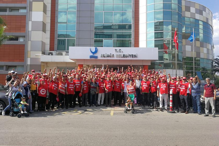 Aliağa Belediyesinde borçların faturası işçilere kesildi