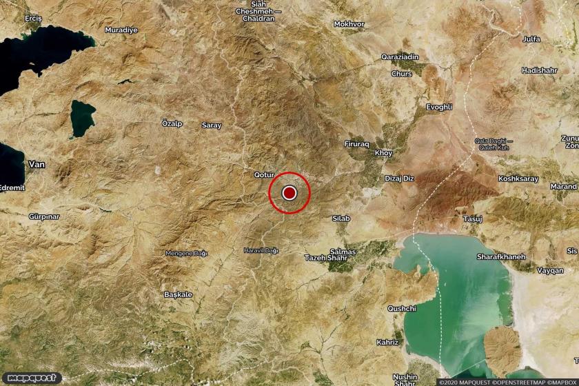 Iran'ın Hoy kentinde 4.4 büyüklüğünde bir deprem daha