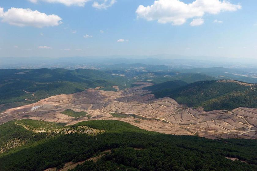 Maden sondajlarının aralıksız devam ettiği Kazdağı’nda su bitti, yağmur yok!