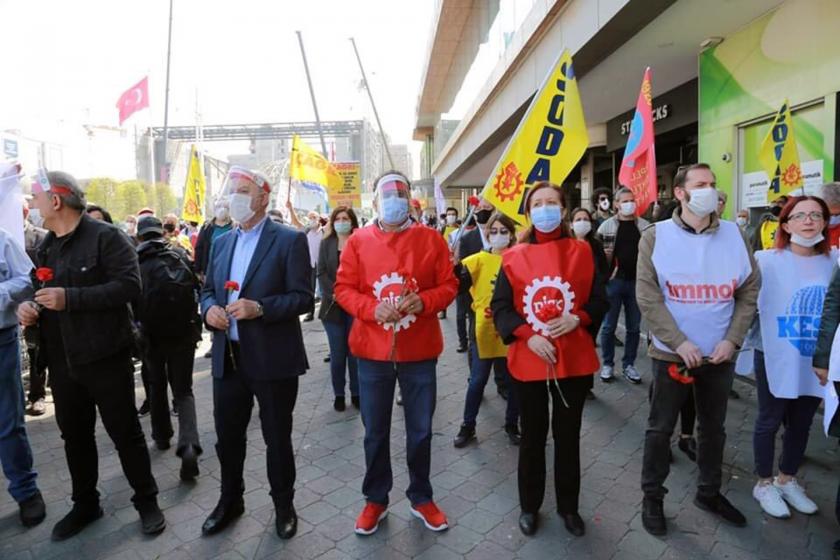 Kazancı Yokuşu’nda 1 Mayıs anması