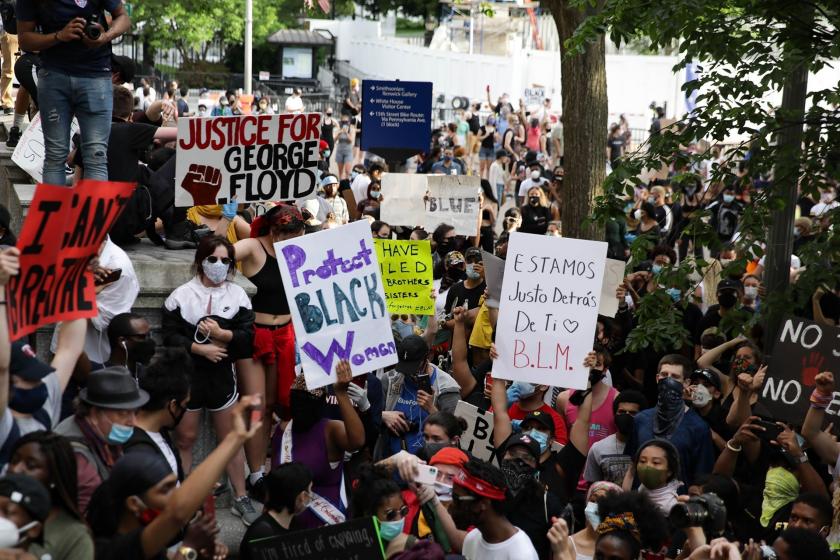 George Floyd protestoları sürüyor | Detroit'te ateş açıldı, 1 kişi hayatını kaybetti