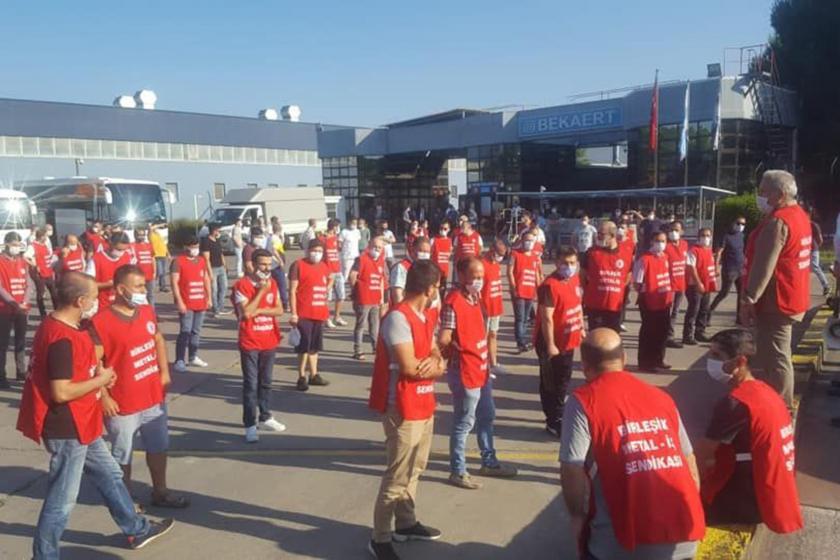 Bekaert işçisi greve çıkıyor