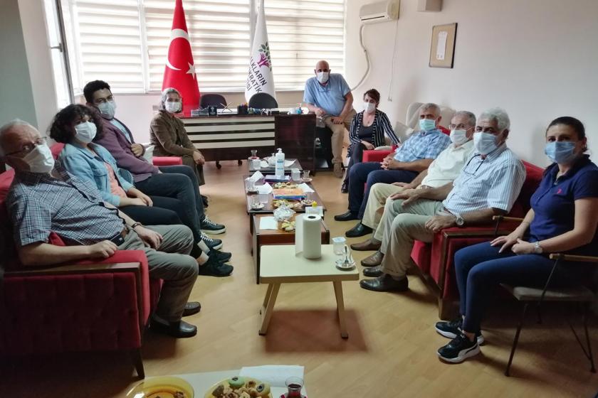 Emek Partisi Kocaeli ve İzmir il örgütlerinden HDP'ye dayanışma ziyareti