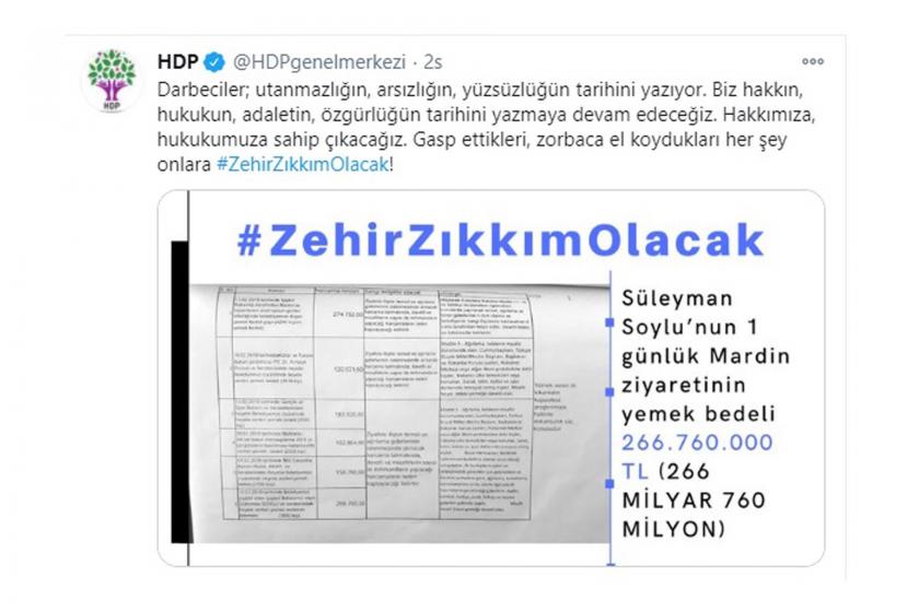 İçişleri Bakanı Soylu’ya tepki: "Zehir zıkkım olacak" etiketi Twitter'da TT oldu