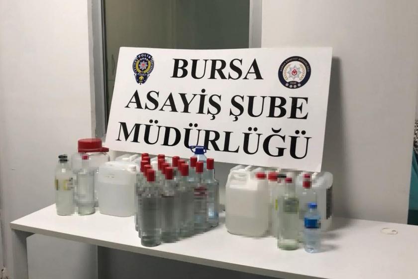 Bursa'da dezenfektan karıştırılarak imal edilen içkiyi içen 4 kişi hayatını kaybetti