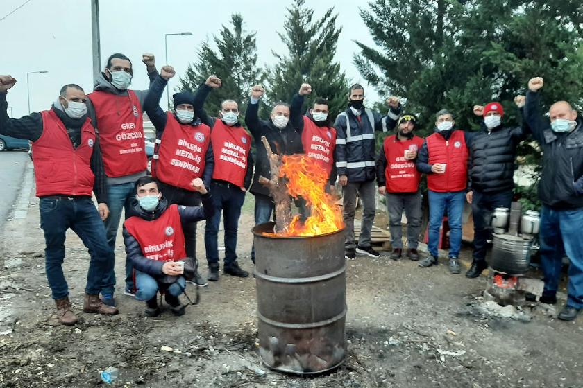 Baldur patronu grevdeki işçilere gönderdiği mesajda Birleşik Metal-İş'i kötüledi