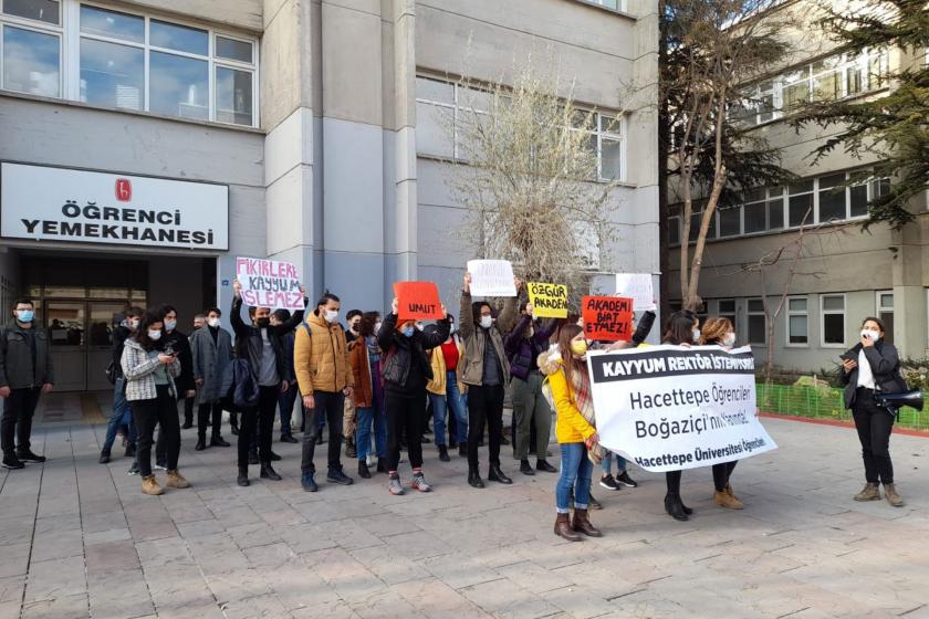 "Boğaziçi direnişi gibi kazanım elde etmek Hacettepe öğrencilerinin elinde"