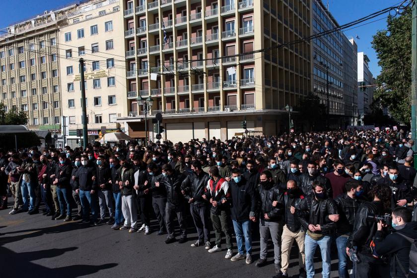 Atina’dan Üniversite Öğrencisi Nikiforos Zylalis: Kamu eğitimini koruyacağız