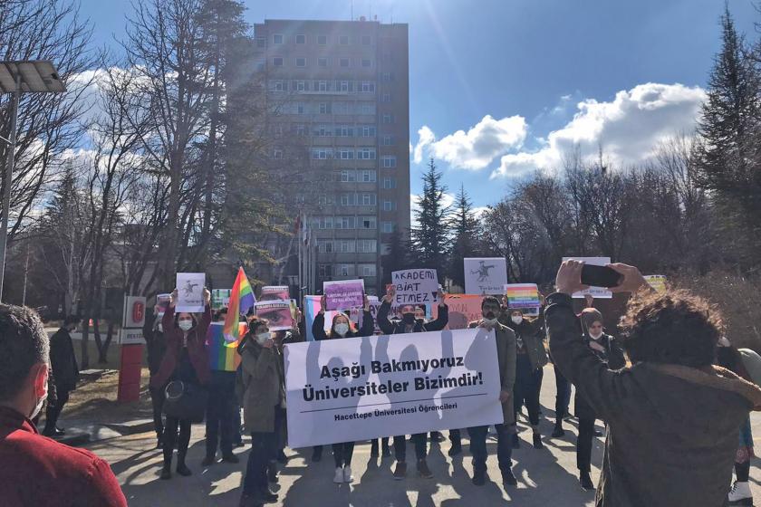 Hacettepe Üniversitesi Matematik Bölümü’nden öğrenciler Boğaziçi direnişini selamladı