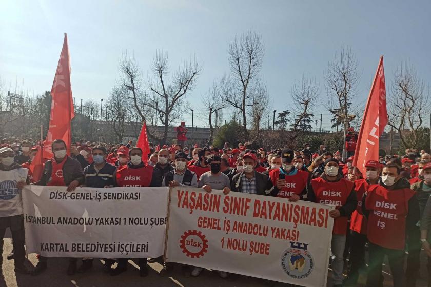 Kadıköy Belediyesinde grev kararı asıldı