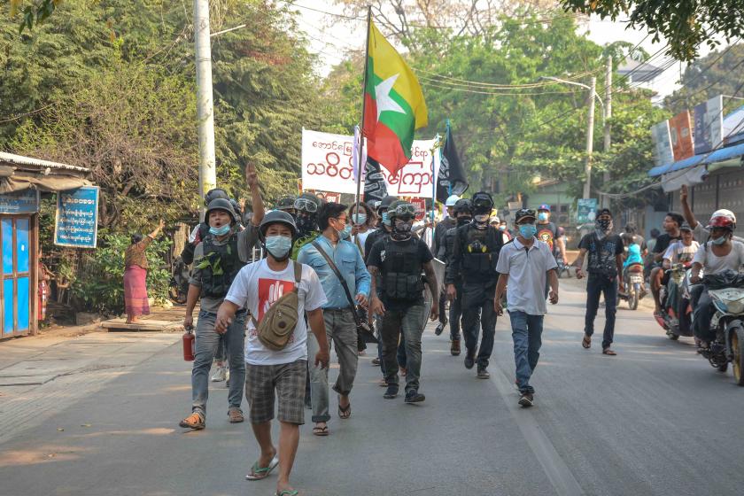 Myanmar'da darbe karşıtı gösterilerde ölen sivillerin sayısı 701'e çıktı