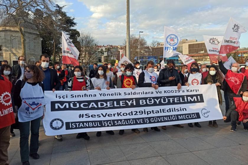 Ankara İSİG Meclisi Kod-29 raporu: 2020’de toplam 177 bin işçi işten çıkarıldı