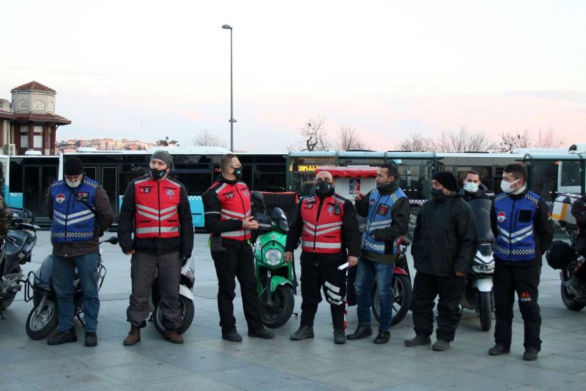 Motokuryelerden eylem: Kısıtlı zamanda teslimat konusunu reddediyoruz