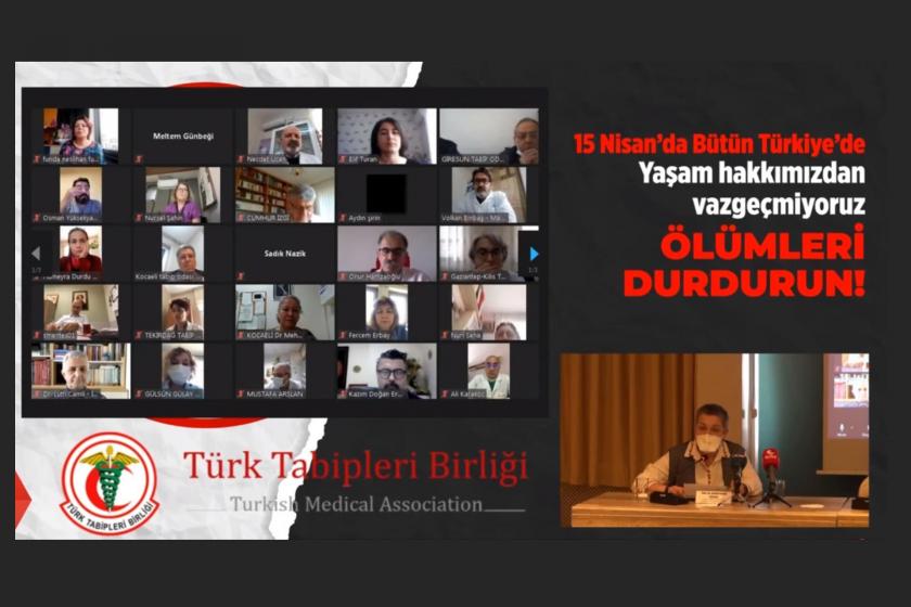 TTB’den 15 Nisan çağrısı: Bu kez hep birlikte uyaralım