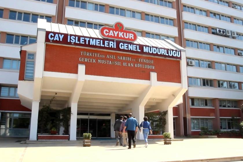 ÇAYKUR'da çalışan mevsimlik işçilerden 'kadro' eylemi