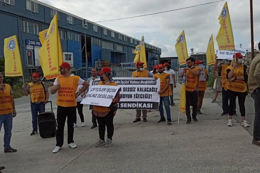 DERİTEKS üyesi işçiler: Yaşadığımız sorunlara karşı çözüm etrafında kenetlenmeliyiz