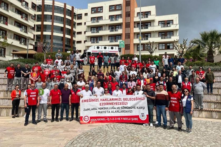 İzmir Sosyal Yaşam Kampüsü işçileri 1 Mayıs’ı kutladı