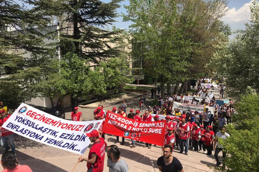 ODTÜ’de 1 Mayıs: İnsanca yaşanabilir ücret, özgür gelecek