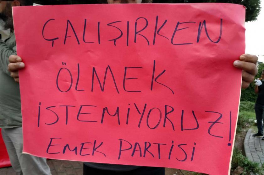 EMEP'ten iş cinayetlerine karşı kampanya: Can güvenliğimiz için birlik olalım!