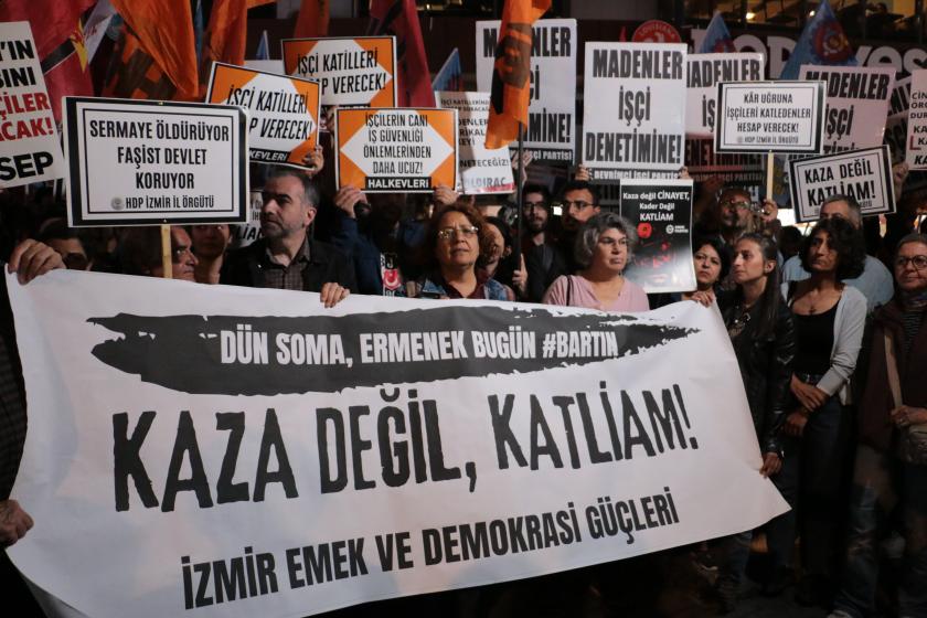 İzmir, Ankara ve Kocaeli'de Bartın açıklaması: "Kaza değil cinayet, kader değil katliam”