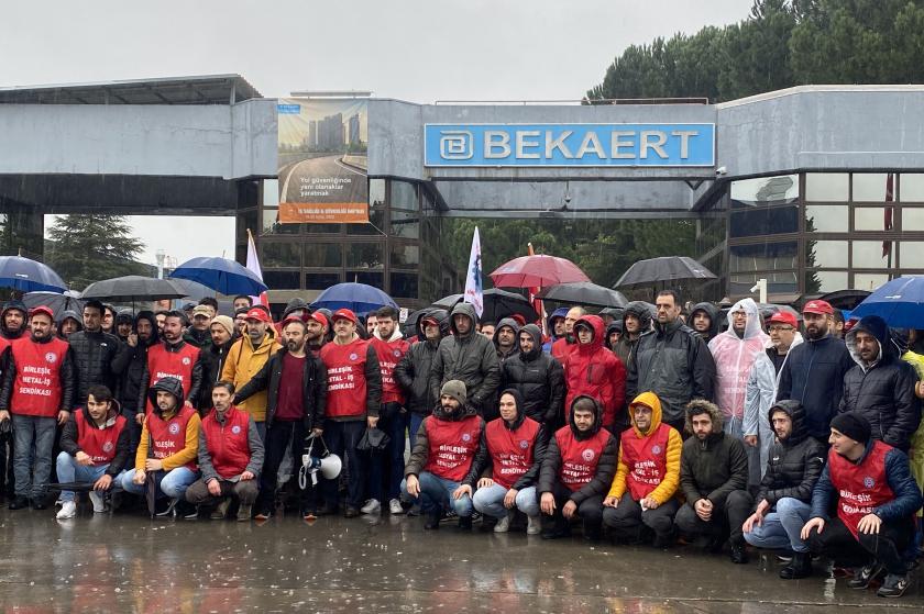 Bekaert işçileri: Şimdi greve daha güçlü sahip çıkmalı