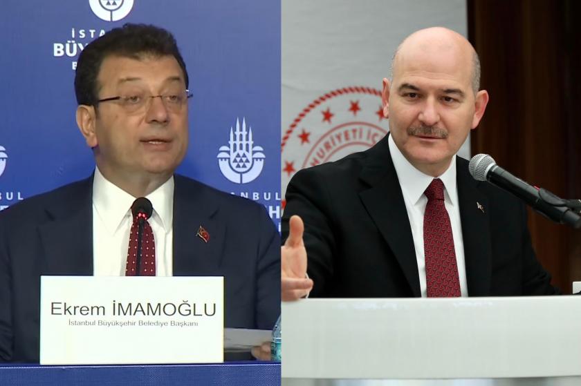 Soylu, "Cenab-ı Hakk'ın kayıtlarında mevcut" dedi, İmamoğlu "istifa et" çağrısı yaptı