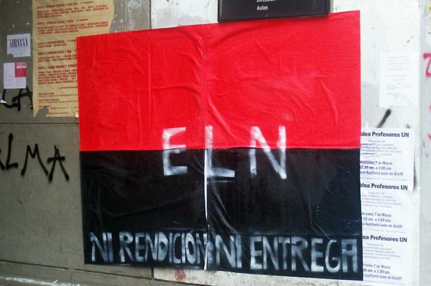 ELN: Hükümet ile barış süreci krize girdi